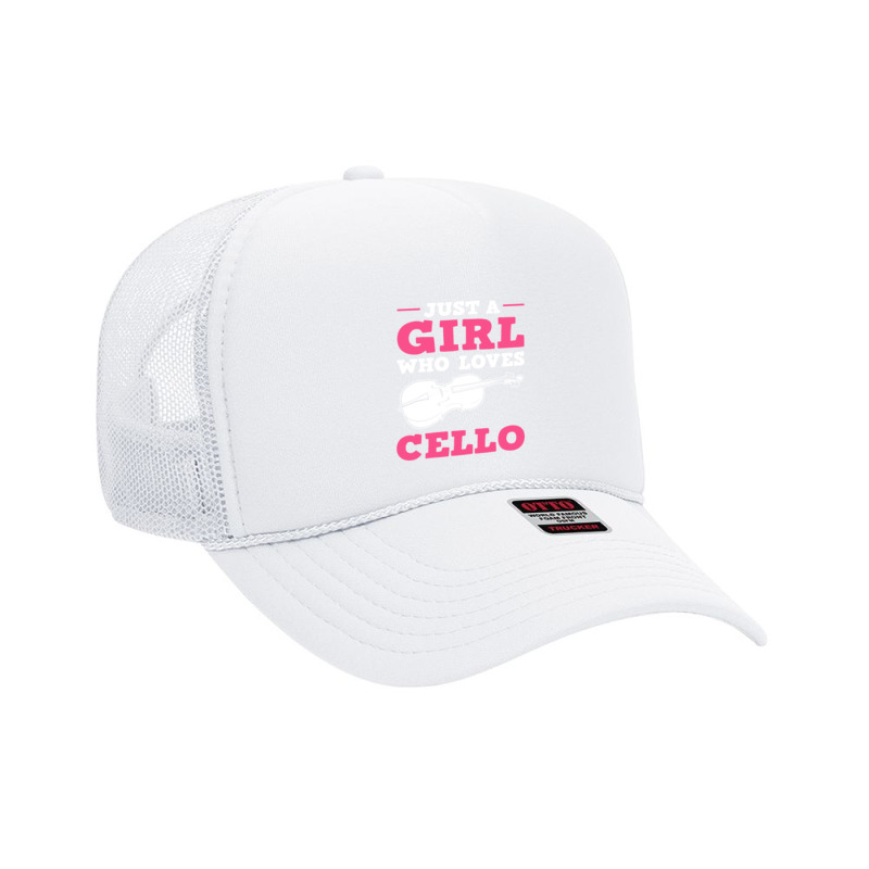 Just A Girl Who Loves Foam Trucker Hat by Lissette | Artistshot