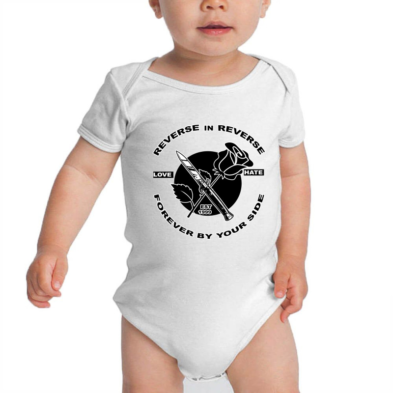 Reverse ın Reverse Love Hate Forever By Your Sıde Baby Bodysuit | Artistshot