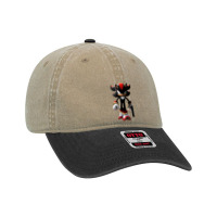 Black Hedgehog Holding A Gun Dyed Cap | Artistshot