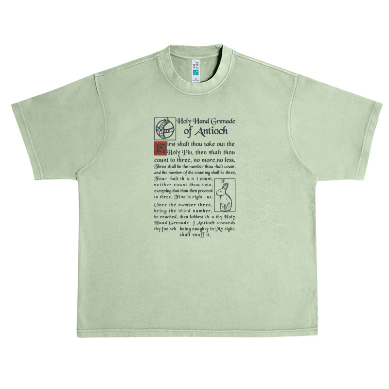 Holy Hand Grenade Script Urban Heavy T-shirt | Artistshot