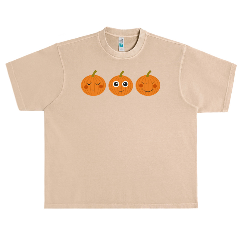 Halloween T  Shirt Cute Halloween Pumpkins T  Shirt Urban Heavy T-shirt | Artistshot