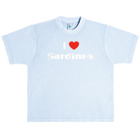 I Love Sardines Shirt Funny Canned Fish Seafood Tee Urban Heavy T-shirt | Artistshot