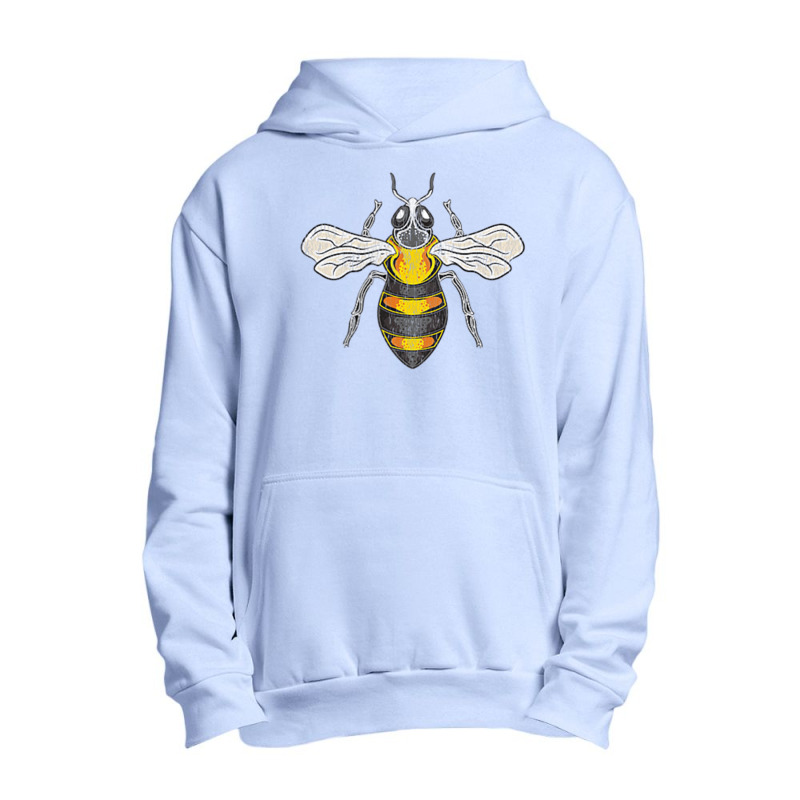 Save The Bees Bee The Change Environmental Urban Pullover Hoodie | Artistshot