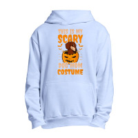 Scary Dog Costume Design Halloween Dog Urban Pullover Hoodie | Artistshot