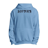 Looters  Black Classic Urban Pullover Hoodie | Artistshot