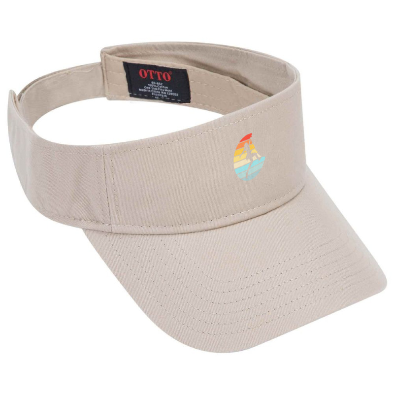 Bouldering T  Shirt Bouldering Silhouette On A Distressed Retro Sunset Visor Hat | Artistshot