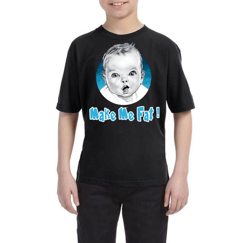 Funny Gearbear Make Me Fat Youth Tee | Artistshot