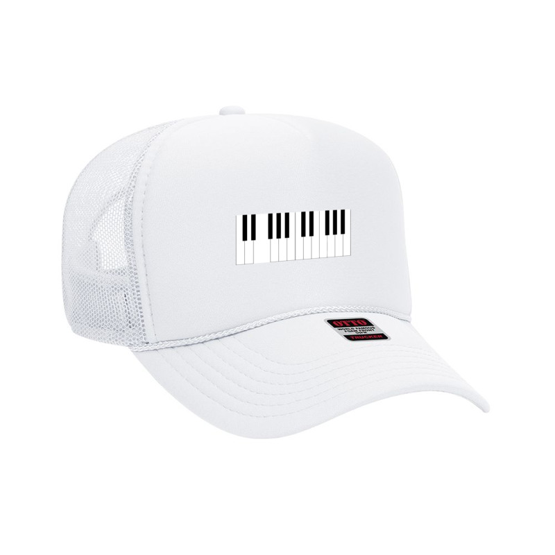 Piano Keyboard Foam Trucker Hat by saterseim | Artistshot