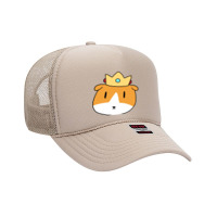 Crown Guinea Pig Face Foam Trucker Hat | Artistshot