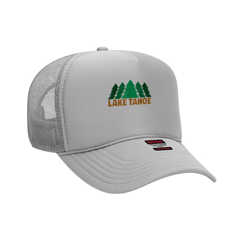 Lake Tahoe California Emerald Bay Pines T Shirt Foam Trucker Hat by TeaMenShop | Artistshot