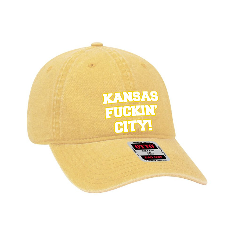 Kansas Fvckin City Dyed Cap | Artistshot