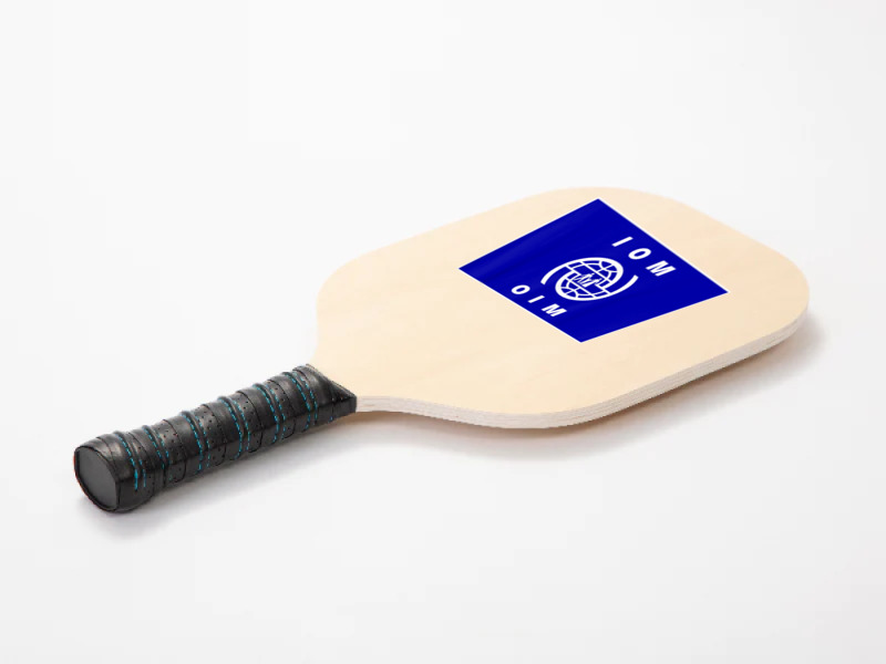 International Organization For Migration (iom) Flag T Shirt Pickleball Paddle | Artistshot