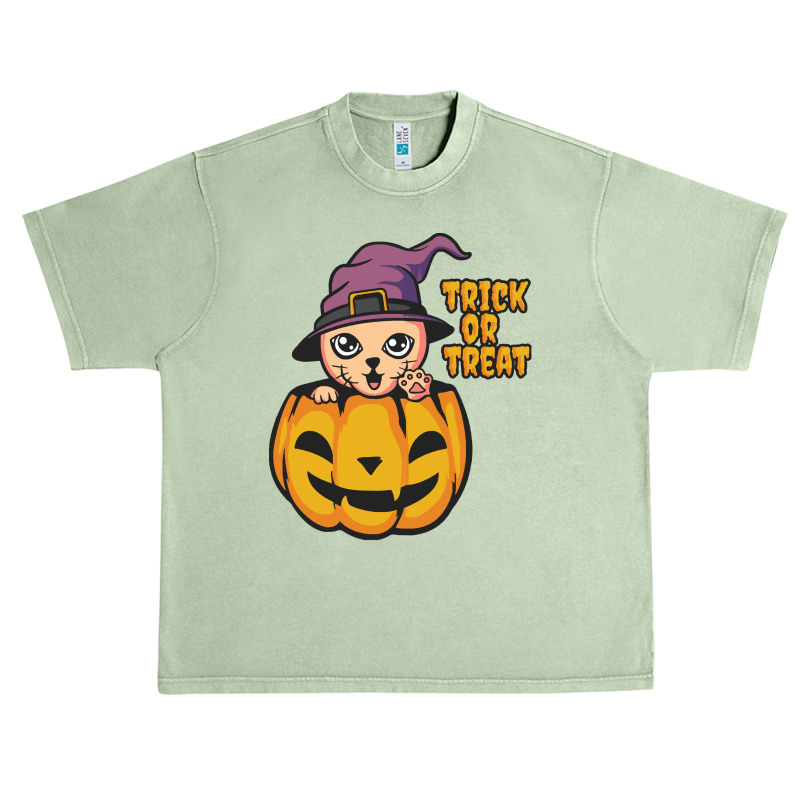 Halloween T  Shirt Cat Halloween T  Shirt Urban Heavy T-shirt | Artistshot