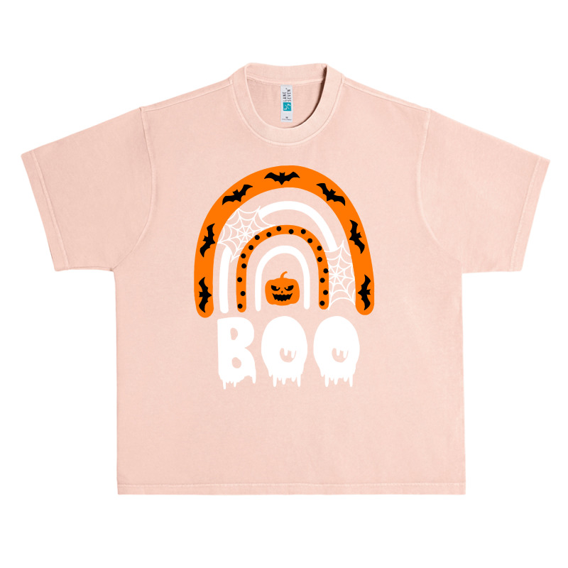 Halloween T  Shirt Creepy Boo Rainbow 2 T  Shirt Urban Heavy T-shirt | Artistshot