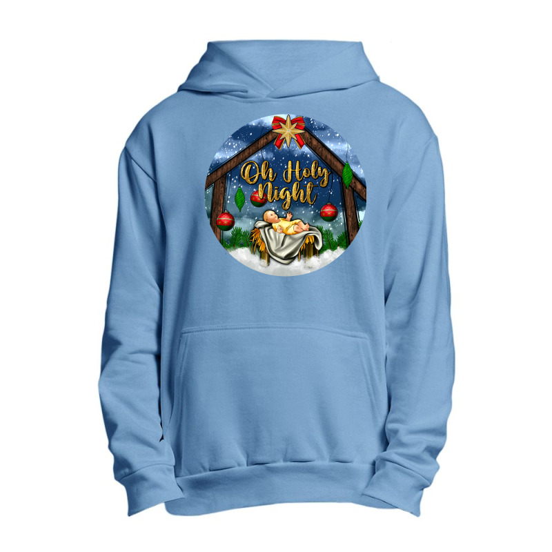 Oh Holy Night Urban Pullover Hoodie | Artistshot