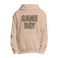 Game Day Leopard Football Fan Big Game Long Sleeve Urban Pullover Hoodie | Artistshot