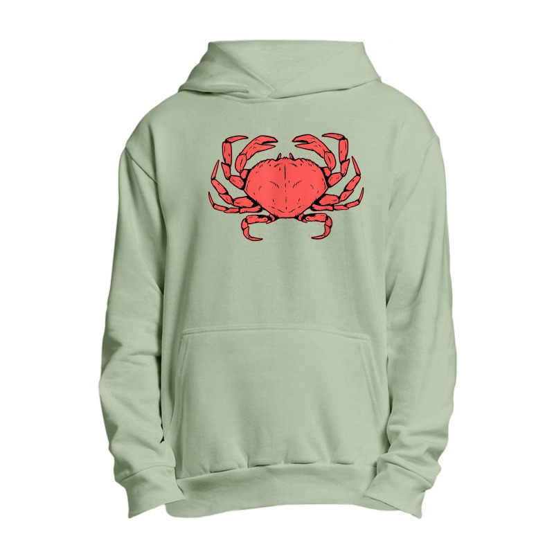 Crab Crustacean T Shirt Urban Pullover Hoodie | Artistshot