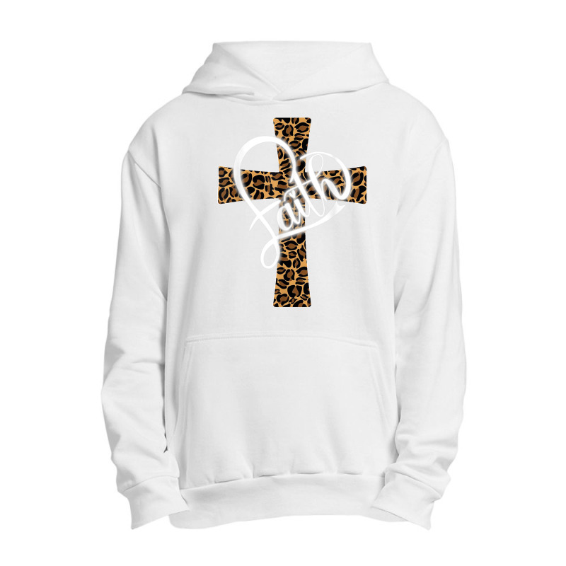 Love In Faith Tees Christian Religious Leopard Cheetah Cross Funny Wom Urban Pullover Hoodie by Aria-Proctor | Artistshot