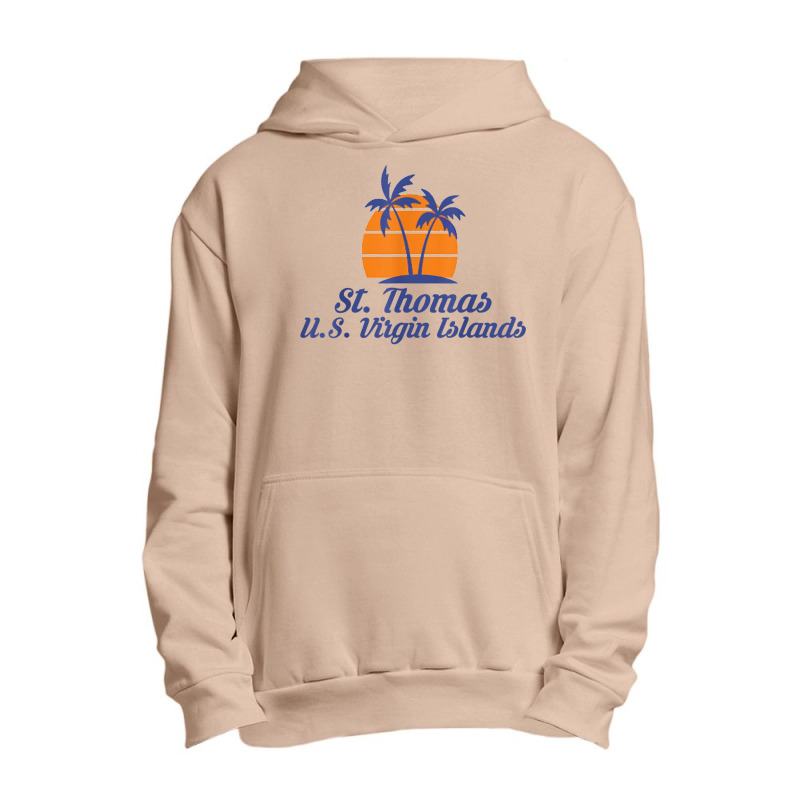 St. Thomas Us Virgin Islands Caribbean Beach Travel Country T Shirt Urban Pullover Hoodie by AdvaitaLanderos | Artistshot