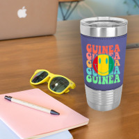 Retro Guinea Guinean Flag Mens Womens Kids T Shirt Leatherette Tumbler | Artistshot