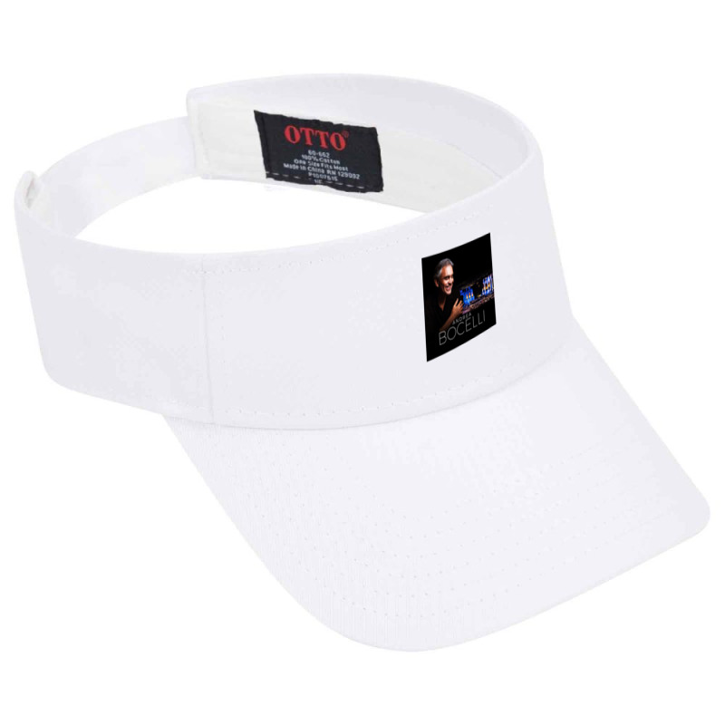 Andrea Bocelli - Italian Operatic Tenor And Multi-instrumentalist Visor hat by Primala Shop | Artistshot