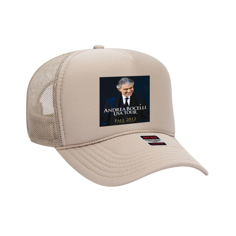 Andrea Bocelli Foam Trucker Hat | Artistshot