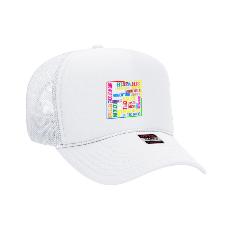 All Latin American Latino Hispanic Heritage Month Foam Trucker Hat by LemonJack | Artistshot