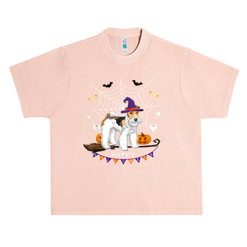 Airedale Witch Pumpkin Halloween Kids Mens Womens Dog Lover 172 Urban Heavy T-shirt | Artistshot