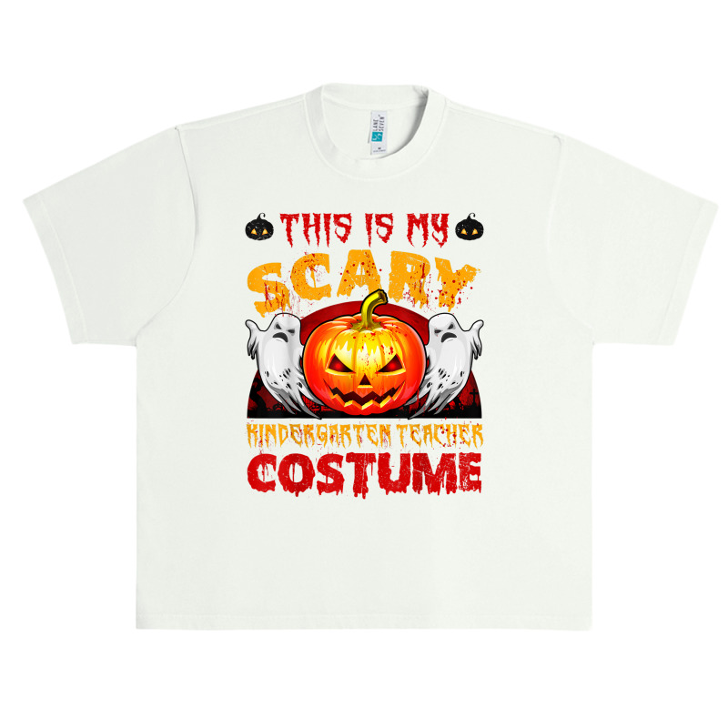 This Is My Scary Kindergarten Teacher Costume Halloween Women My Favor Urban Heavy T-shirt | Artistshot