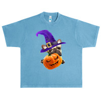 French Bulldog T  Shirt French Bulldog, Witch Hat, Scary Halloween, Ja Urban Heavy T-shirt | Artistshot