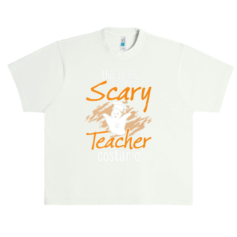 This Is My Scary Teacher Costume Funny Halloween Mask Urban Heavy T-shirt | Artistshot