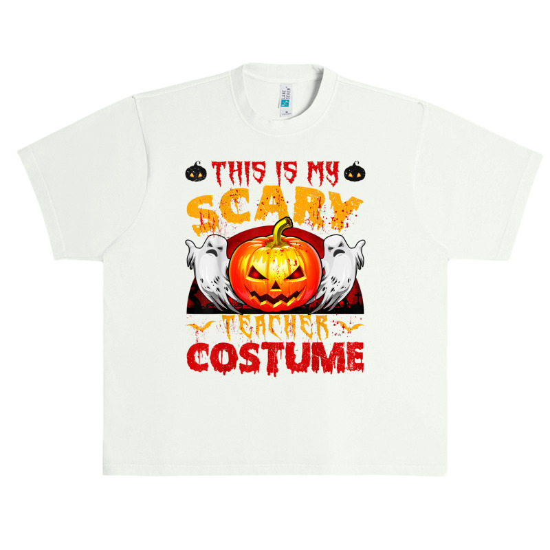 This Is My Scary Teacher Costume Halloween Pumpkin Birthday Urban Heavy T-shirt | Artistshot