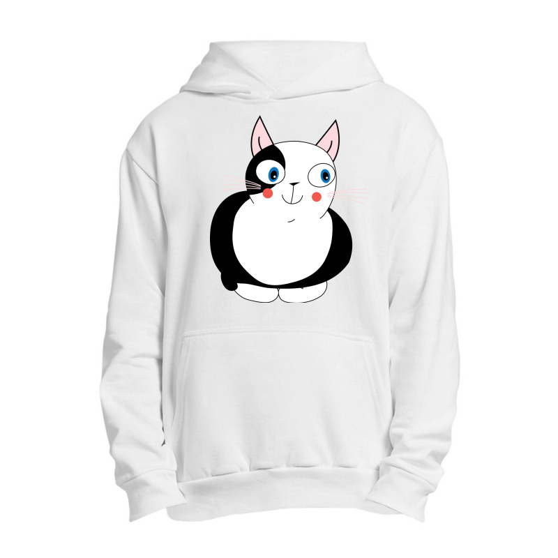 Cartoon Cat Urban Pullover Hoodie | Artistshot