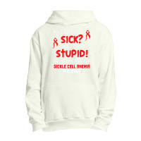 I Don't Look Sick  Sickle Cell Anemia Awareness Ribbon T Shirt Urban Pullover Hoodie | Artistshot