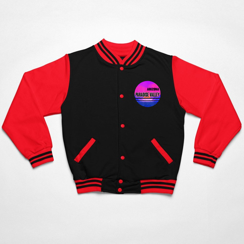 Vintage Paradise Valley Shirt Vaporwave Arizona Bomber Jacket by paisleafuscaldo | Artistshot