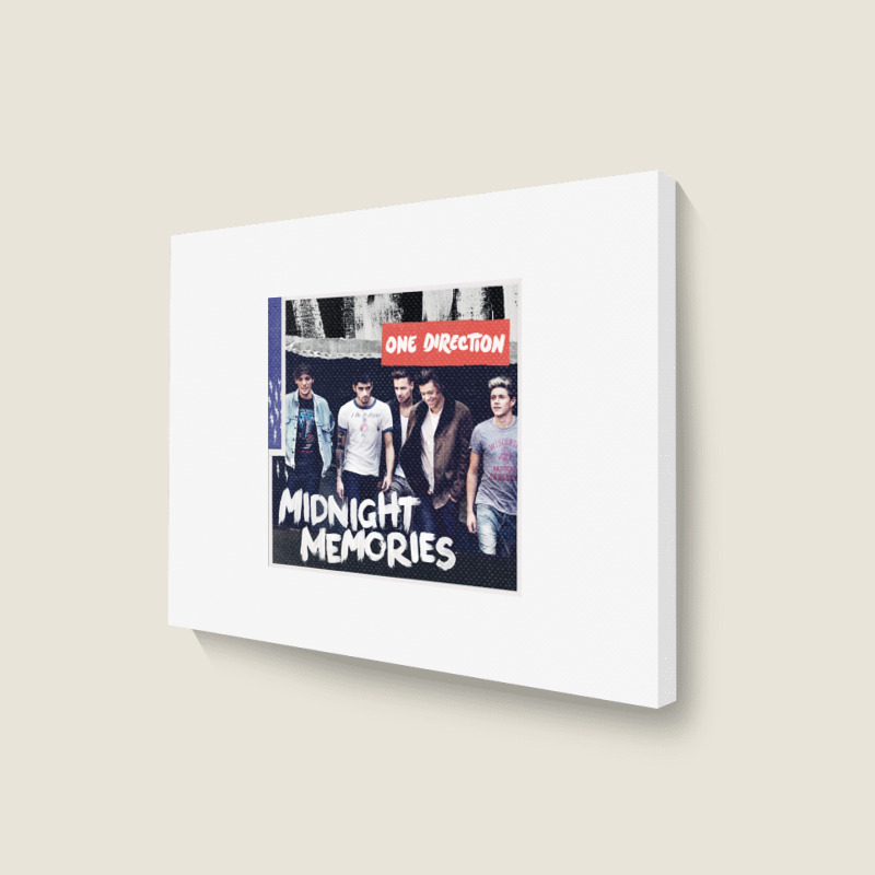 One Direction   Midnight Memories Landscape Canvas Print | Artistshot