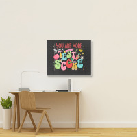 You Are More Than A Test Score Landscape Canvas Print | Artistshot