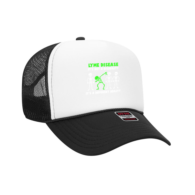 Lyme Disease Awareness T  Shirt Lyme Disease Awareness It's Not A Disa Foam Trucker Hat by rico96716 | Artistshot