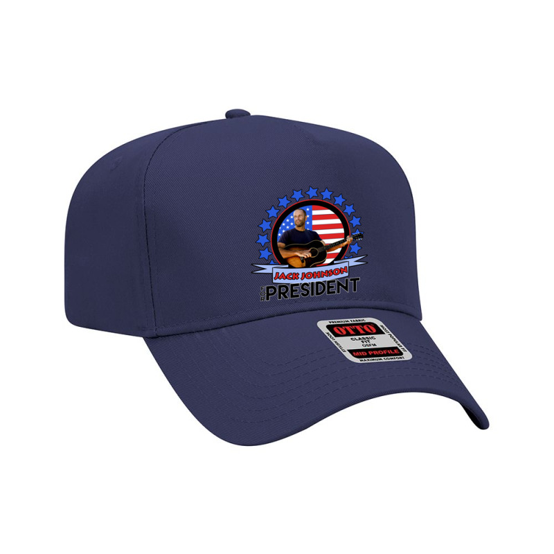 Jack Johnson For President 2020 Adjustable Baseball Cap by sabrinajohnie | Artistshot