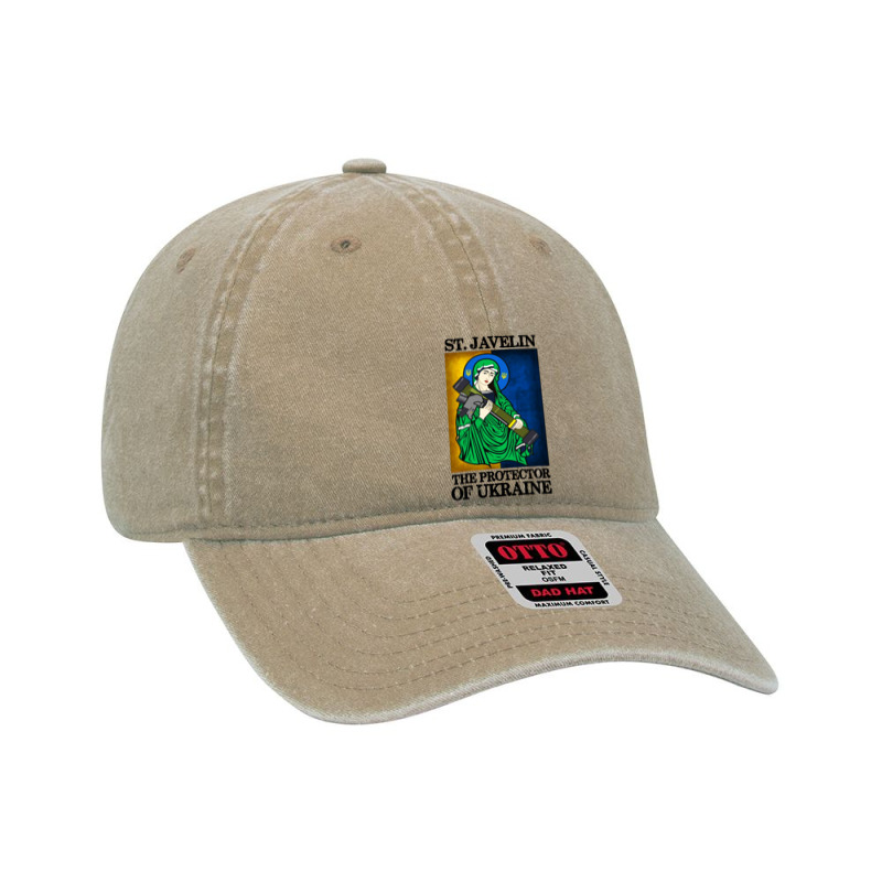 Saint Javelin Protector Of Support Dyed Cap | Artistshot