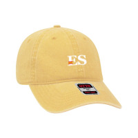 Spain Flag And Country Initials Dyed Cap | Artistshot