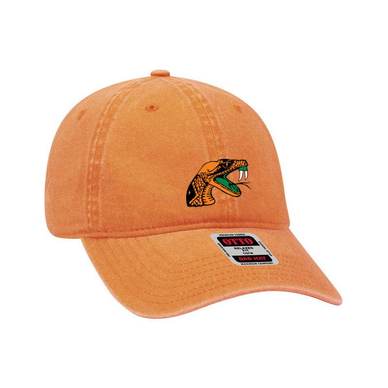 Florida A&m Rattlers Dyed Cap by tonyleo | Artistshot