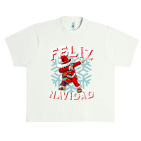 Feliz Navidad Dabbing Christmas Sombrero T Shirt Urban Heavy T-shirt | Artistshot