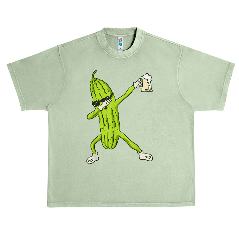 Dabbing Pickle Shir Dancing Cucumber Lover Funny Gifts Beer T Shirt Urban Heavy T-shirt | Artistshot