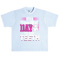 It's A Beautiful Day To Save Teeth Funny Oral Dentist Dental Urban Heavy T-shirt | Artistshot