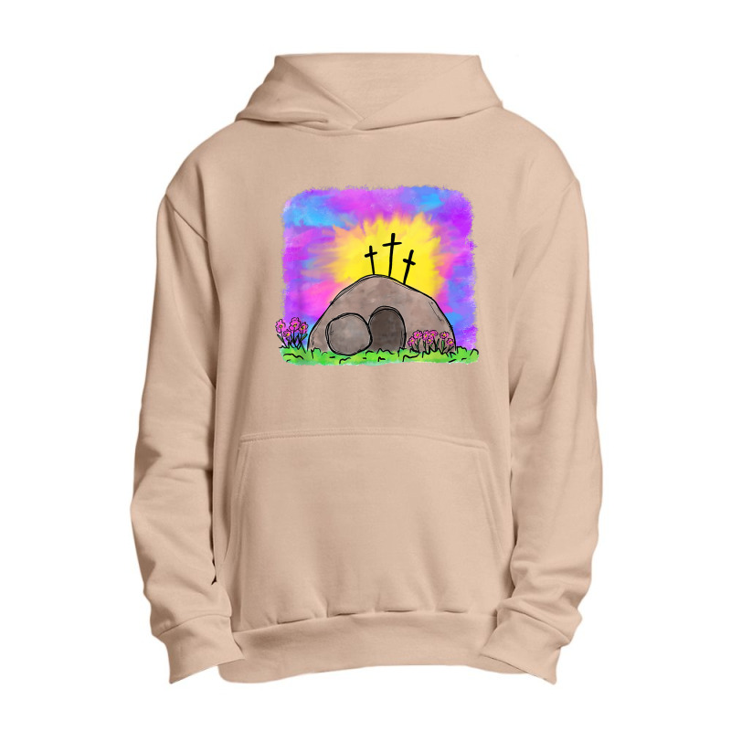 Tie Dye Jesus Cross Funny Christian Easter Day Religious Mask Urban Pullover Hoodie by Aria-Proctor | Artistshot