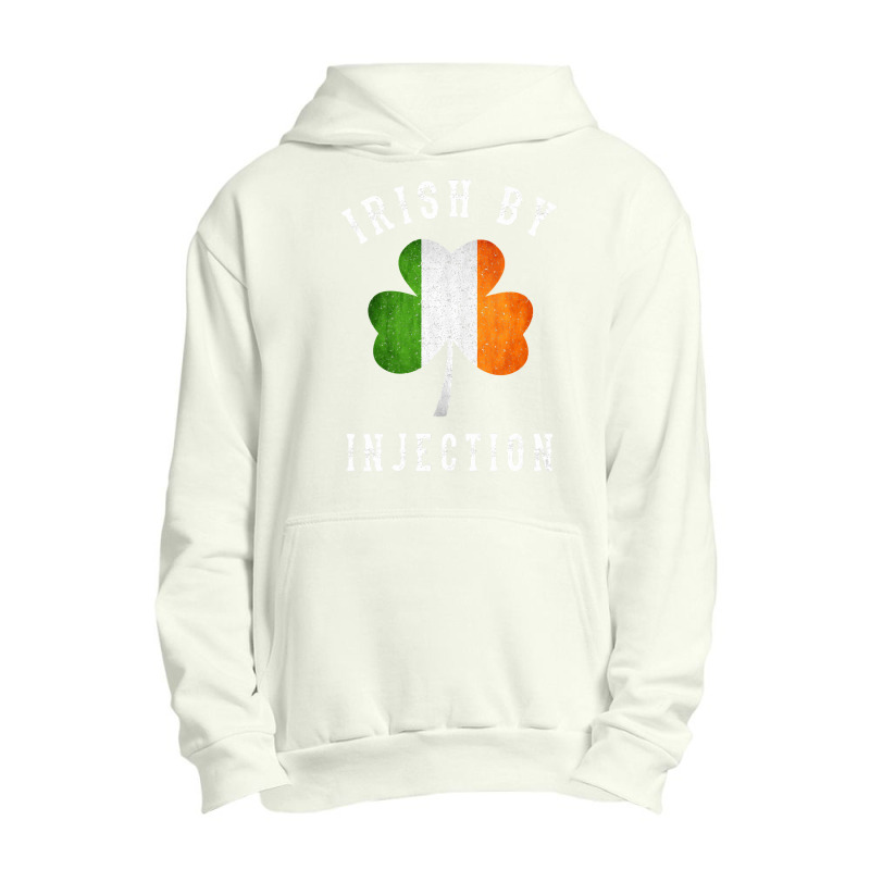 Womens Funny Irish By Injections   St Patricks Day Gift Vneck Urban Pullover Hoodie | Artistshot