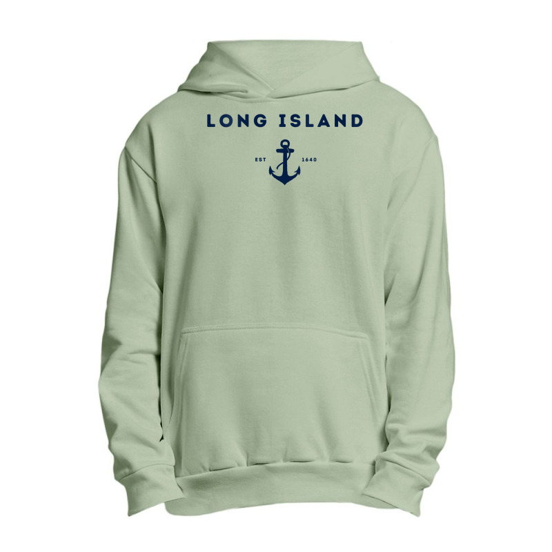 Womens Long Island New York Est 1640 V Neck T Shirt Urban Pullover Hoodie by FavorRoh | Artistshot