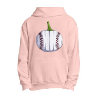 Baseball Pumpkin T Shirt Mens Boys Halloween Softball Lover 270 Urban Pullover Hoodie | Artistshot