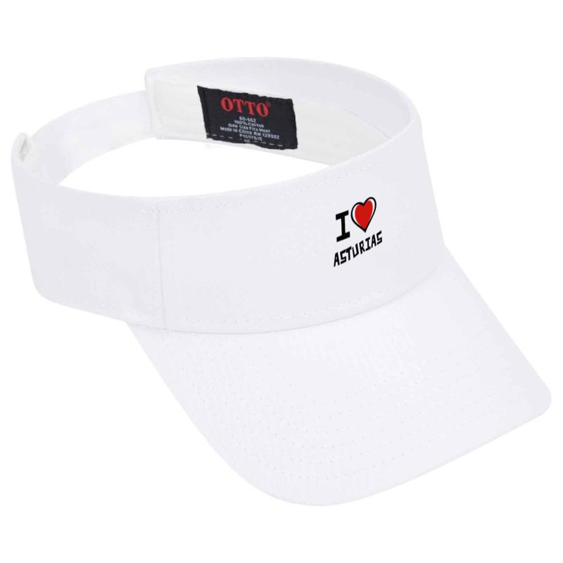 I Love Asturias Visor hat by RetnoAN | Artistshot